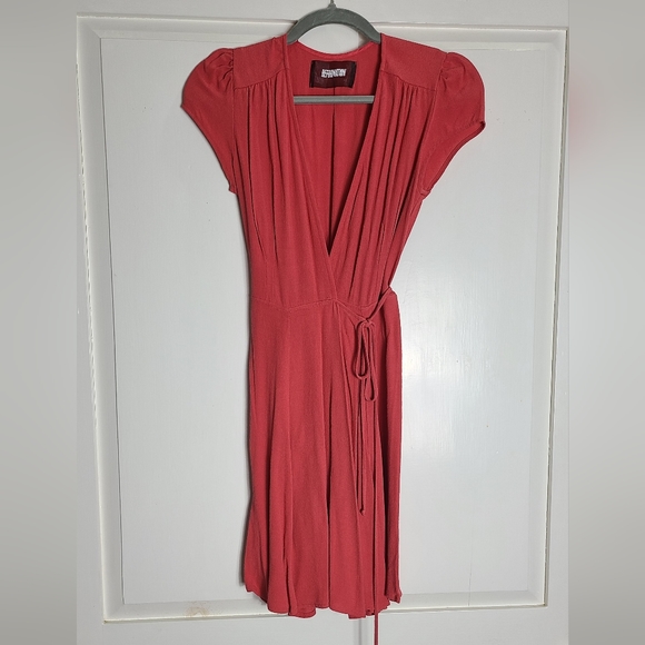 REFORMATION Raquel Wrap Mini Dress - Picture 5 of 6